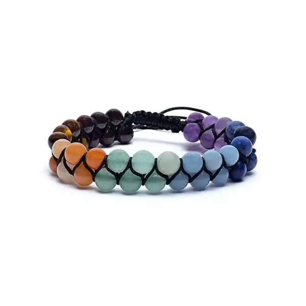 Chakra armbånd dobbelt