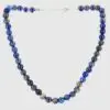 Lapis lazuli perle halskæde
