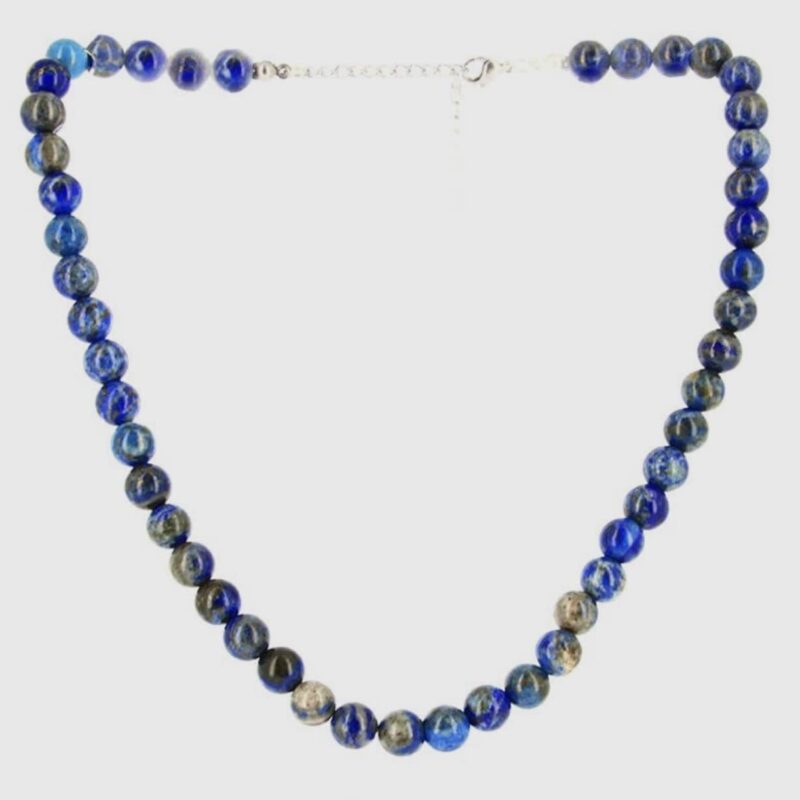 Lapis lazuli perle halskæde