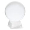 Krystal kugle 10 cm klar glas