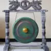 Medium Gong i stativ – 35 cm – Greenwash