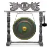 Medium Gong i stativ - 50cm - Greenwash