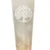 Selenit Lampe Livets Træ