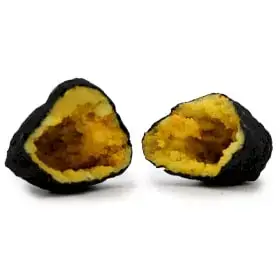 Calcit Geode Gul