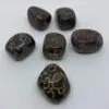 Obsidian Snefnug Brun lommesten