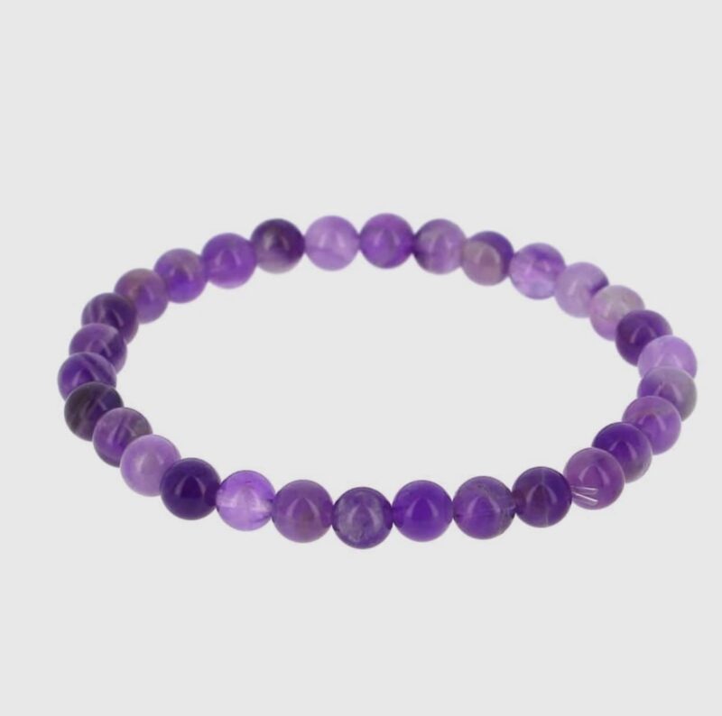 Ametyst Chevron Armbånd