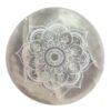selenit opladningsplade - mandala design