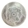 selenit opladningsplade - mandala design