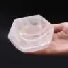 Selenit Hexagon Skål