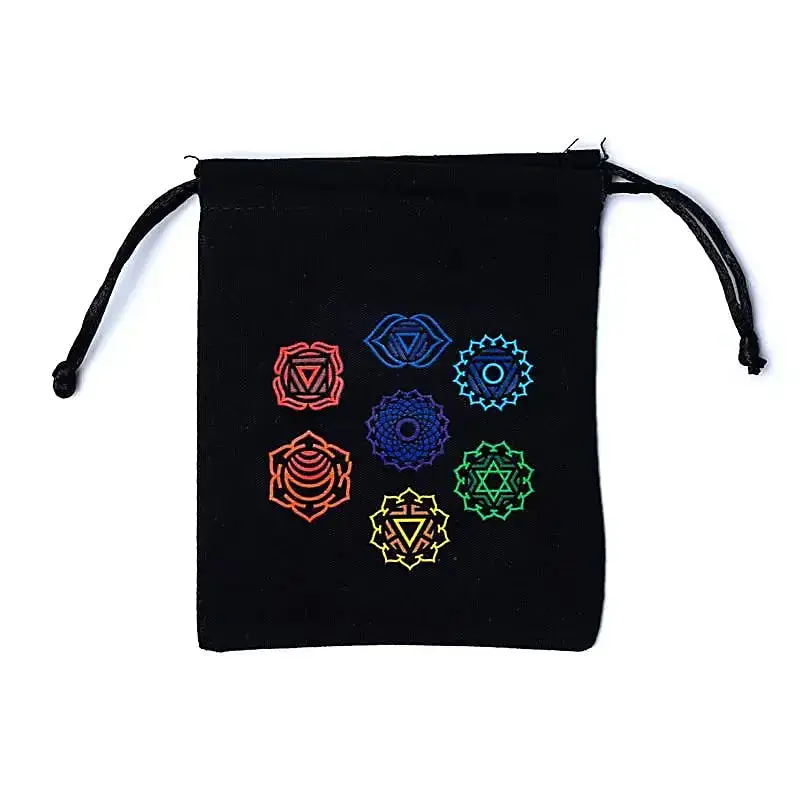 Bomuldspose med chakra