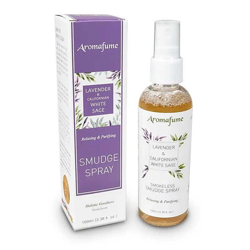 Rumspray hvid salvie og lavendel