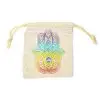 bomuldspose hamsa hvid
