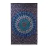 Mandala tæppe klassik Dobbelt Bomuld Sengetæppe + Vægophæng - Klassisk 230cm x 200cm