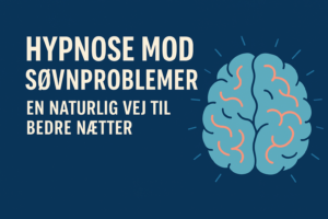 Illustration af en rolig og balanceret hjerne – symbol på effekten af hypnose mod søvnproblemer og tankemylder