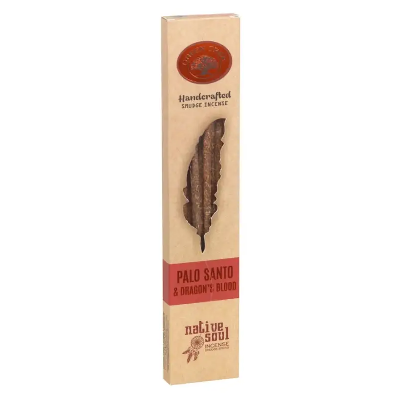 Røgelsespinde med Palo Santo og drageblod æske