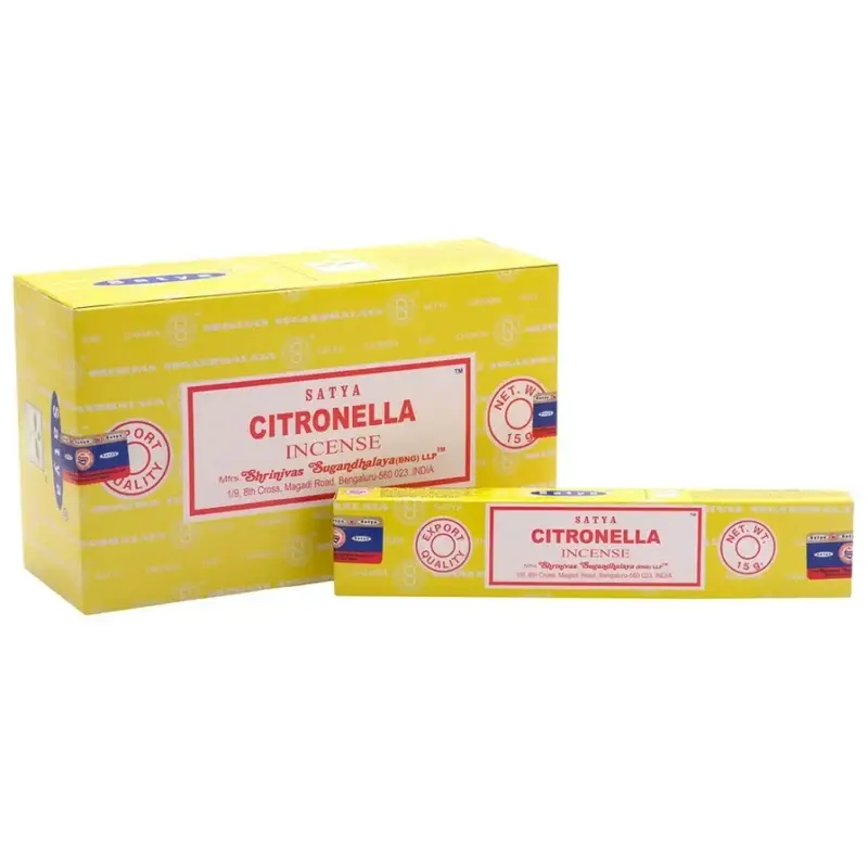 Satya Citronella røgelsespinde